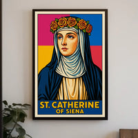 St. Catherine Of Siena Poster