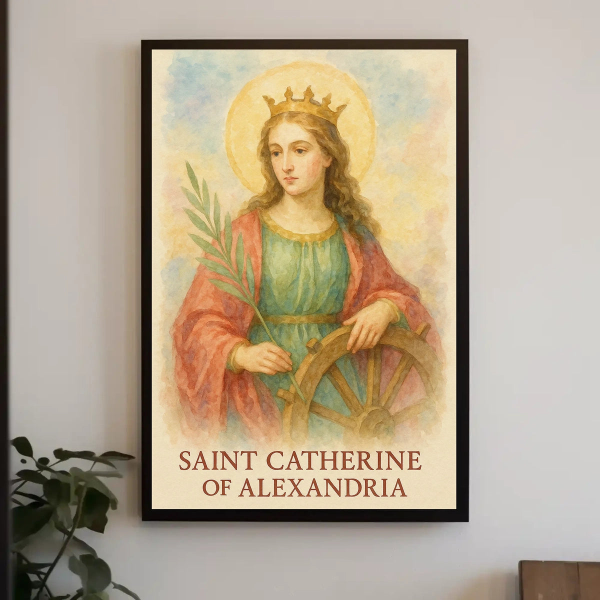 Saint Catherine of Alexandria Poster
