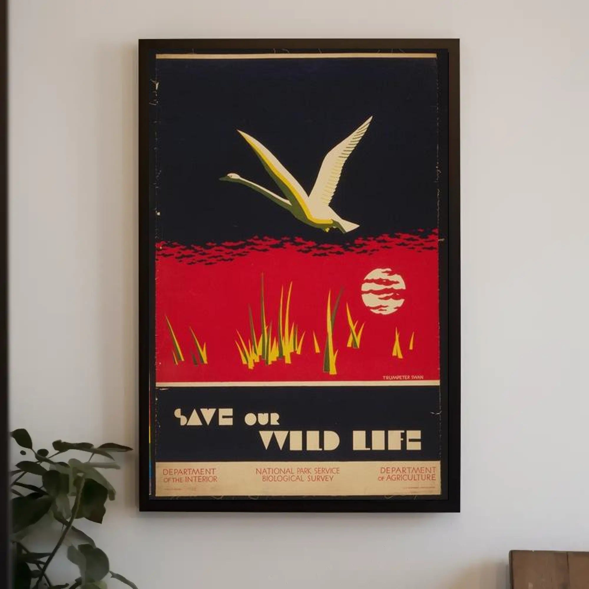Save Our Wildlife Poster PosterGoat