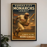 Kansas City Monarchs Legacy Poster