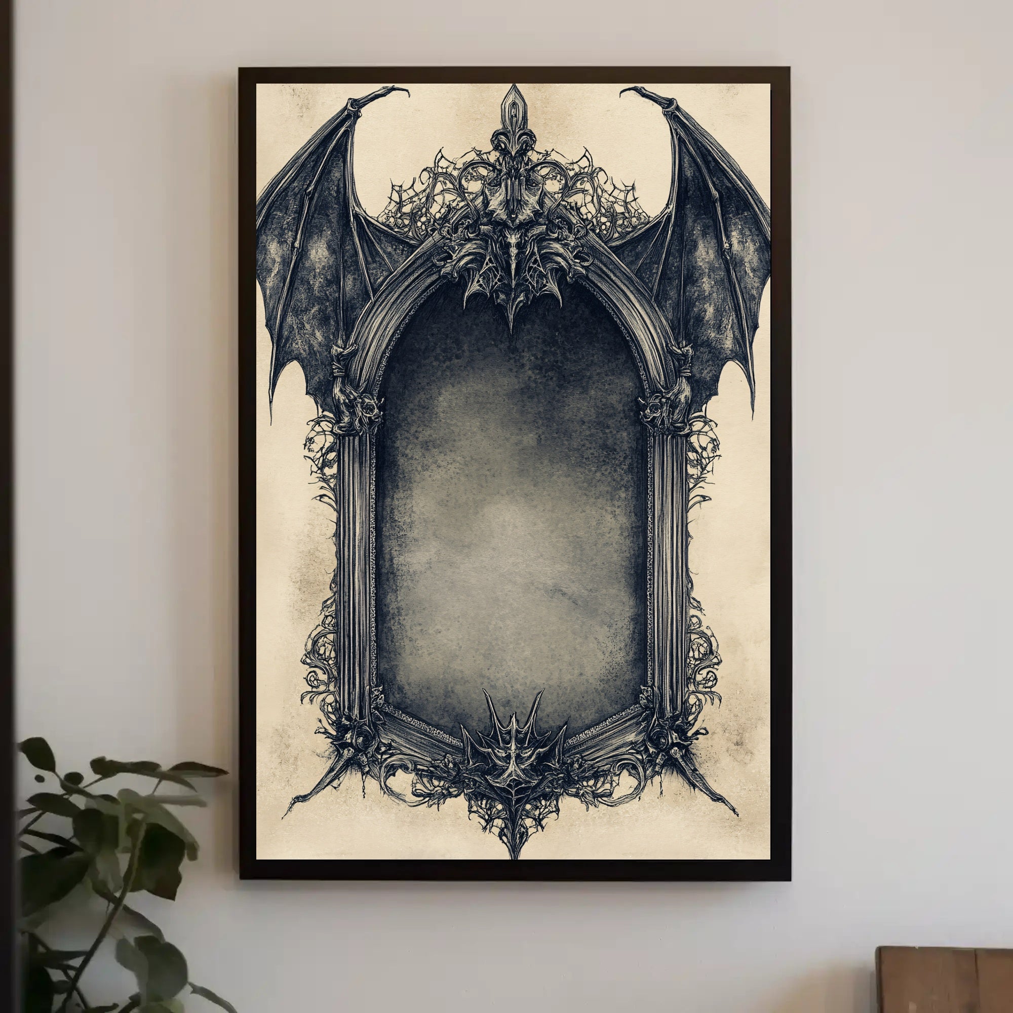 Gothic Frame Design Poster