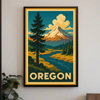 Oregon Scenic Poster