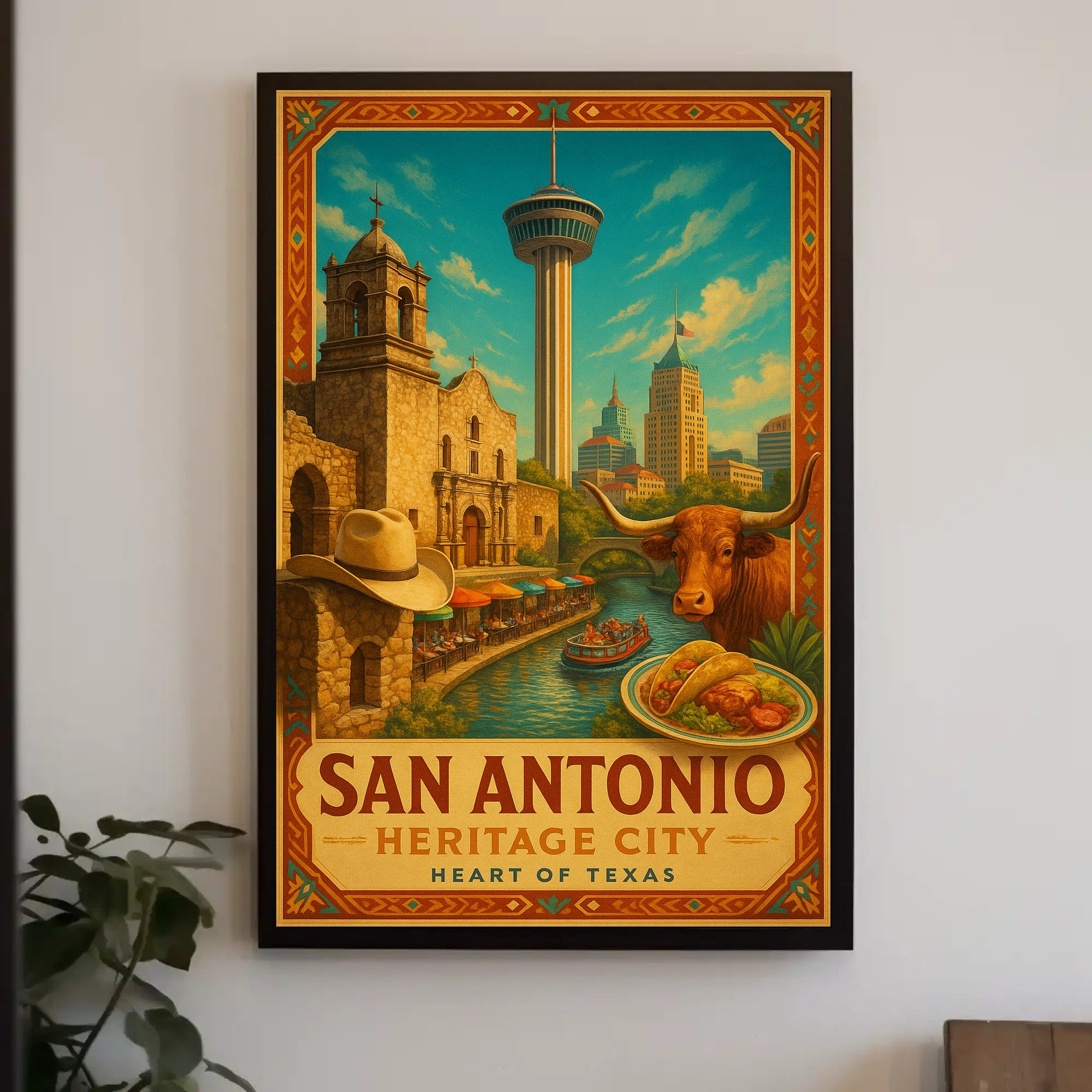 San Antonio: Heritage City Poster