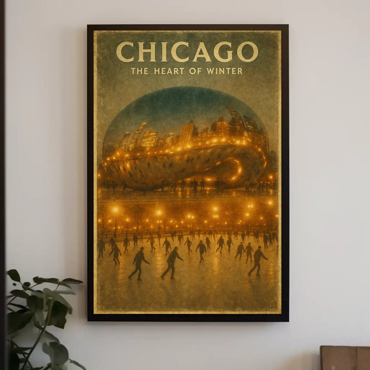 Chicago The Heart Of Winter Poster