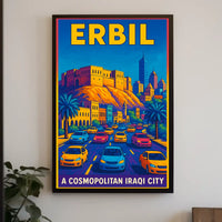 Erbil A Cosmopolitan Iraqi City Poster