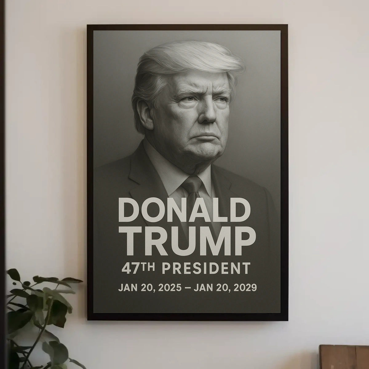 Donald Trump 47th President Poster