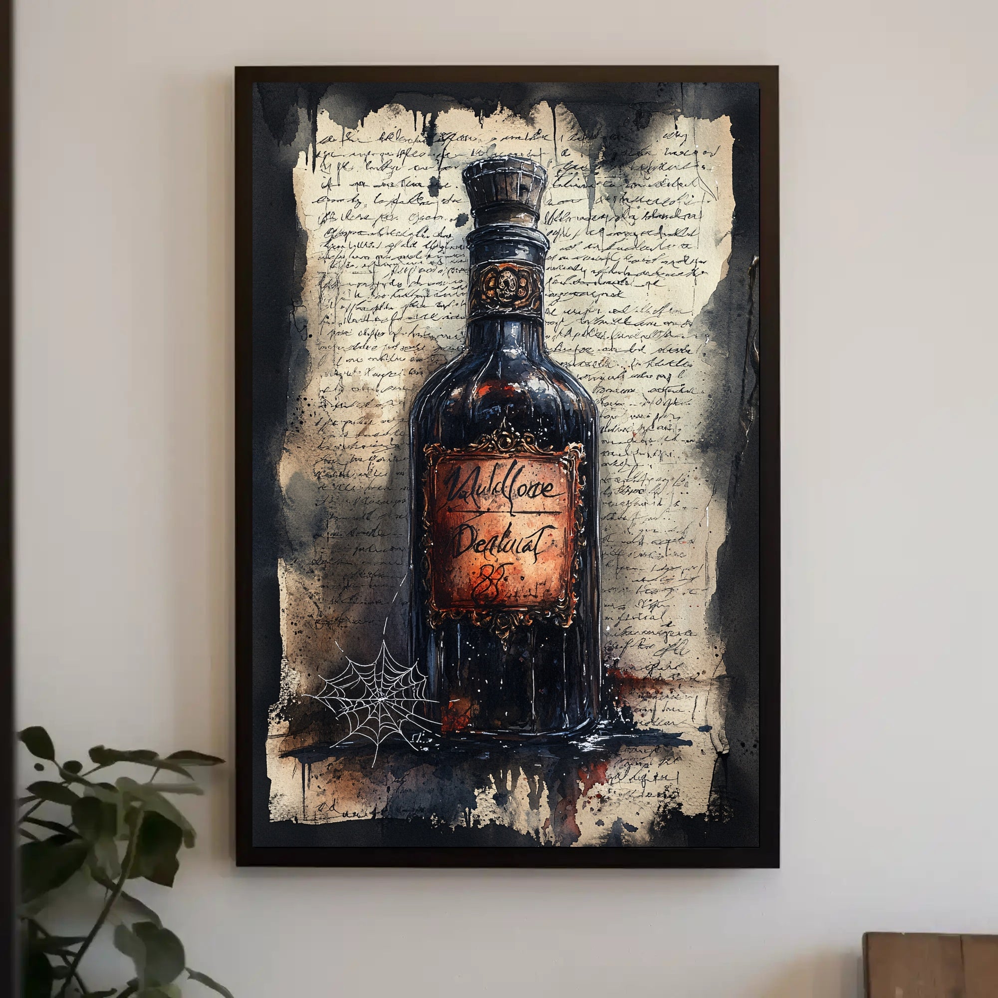 Vintage Potion Bottle Vintage Poster