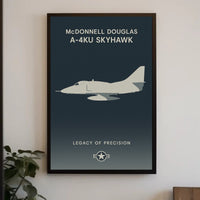McDonnell Douglas A-4KU Skyhawk Poster PosterGoat