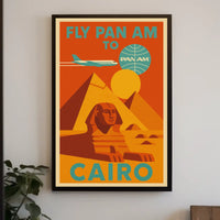Fly Pan Am to Cairo Poster