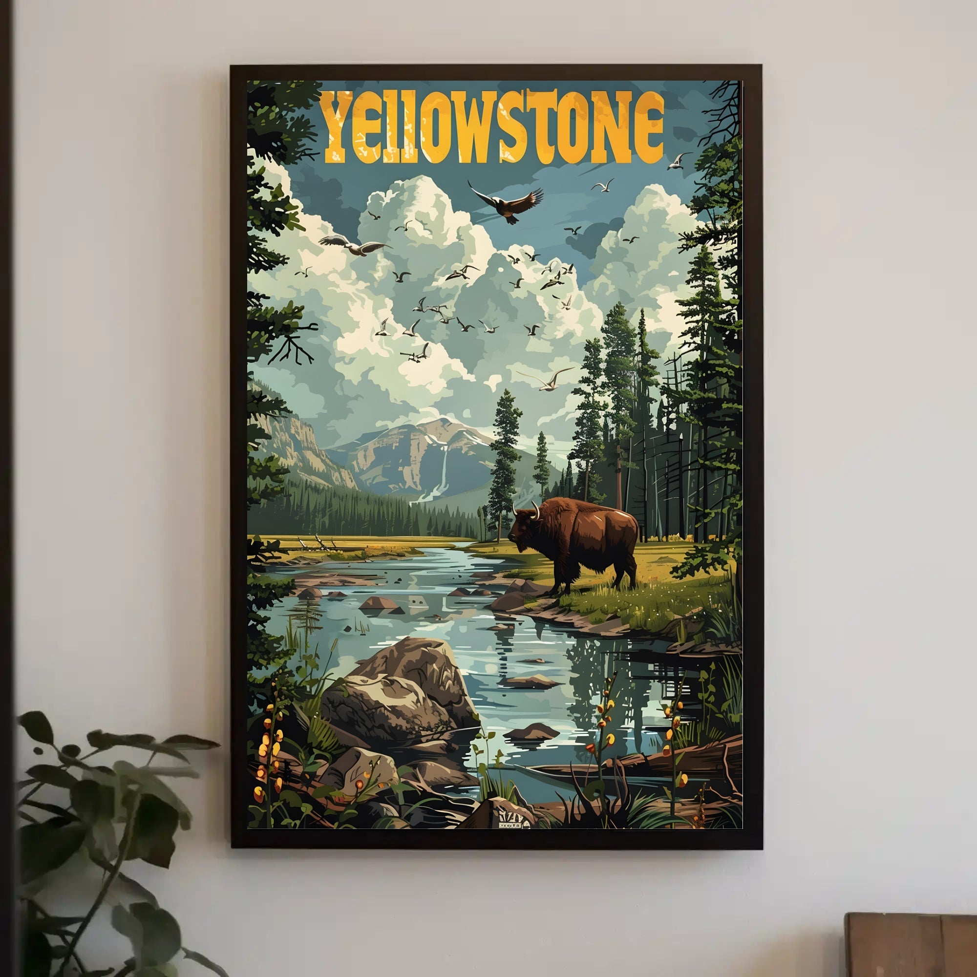 Yellowstone National Park Poster