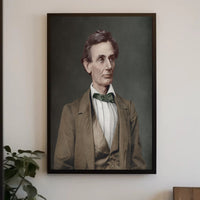 Abraham Lincoln Early Daguerreotype Vintage Poster PosterGoat