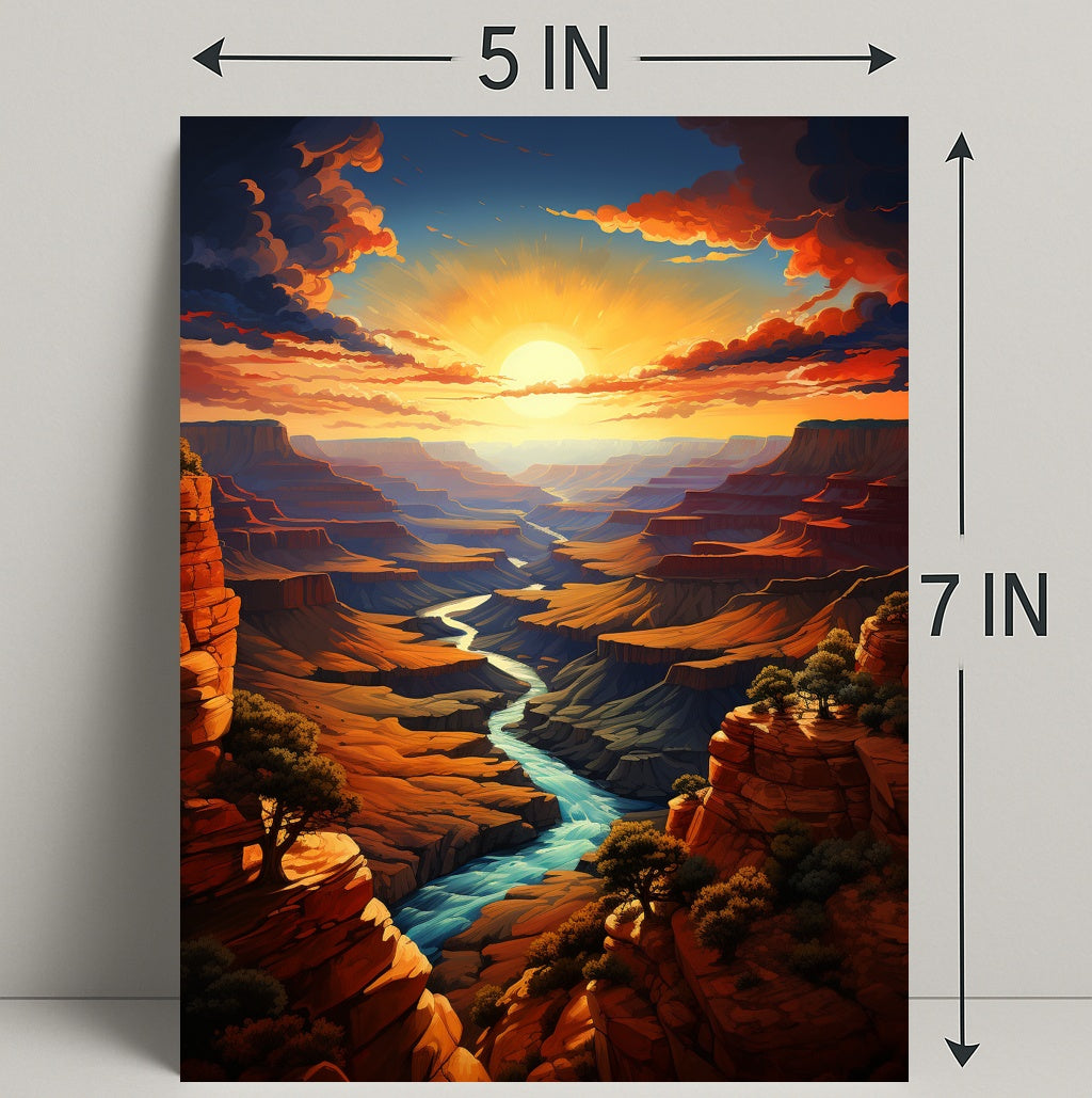 Grand Canyon Sunset Poster