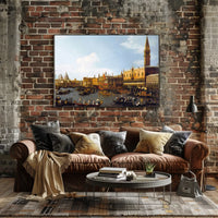 Venetian Celebration of Gondolas and Architecture Travel Poster