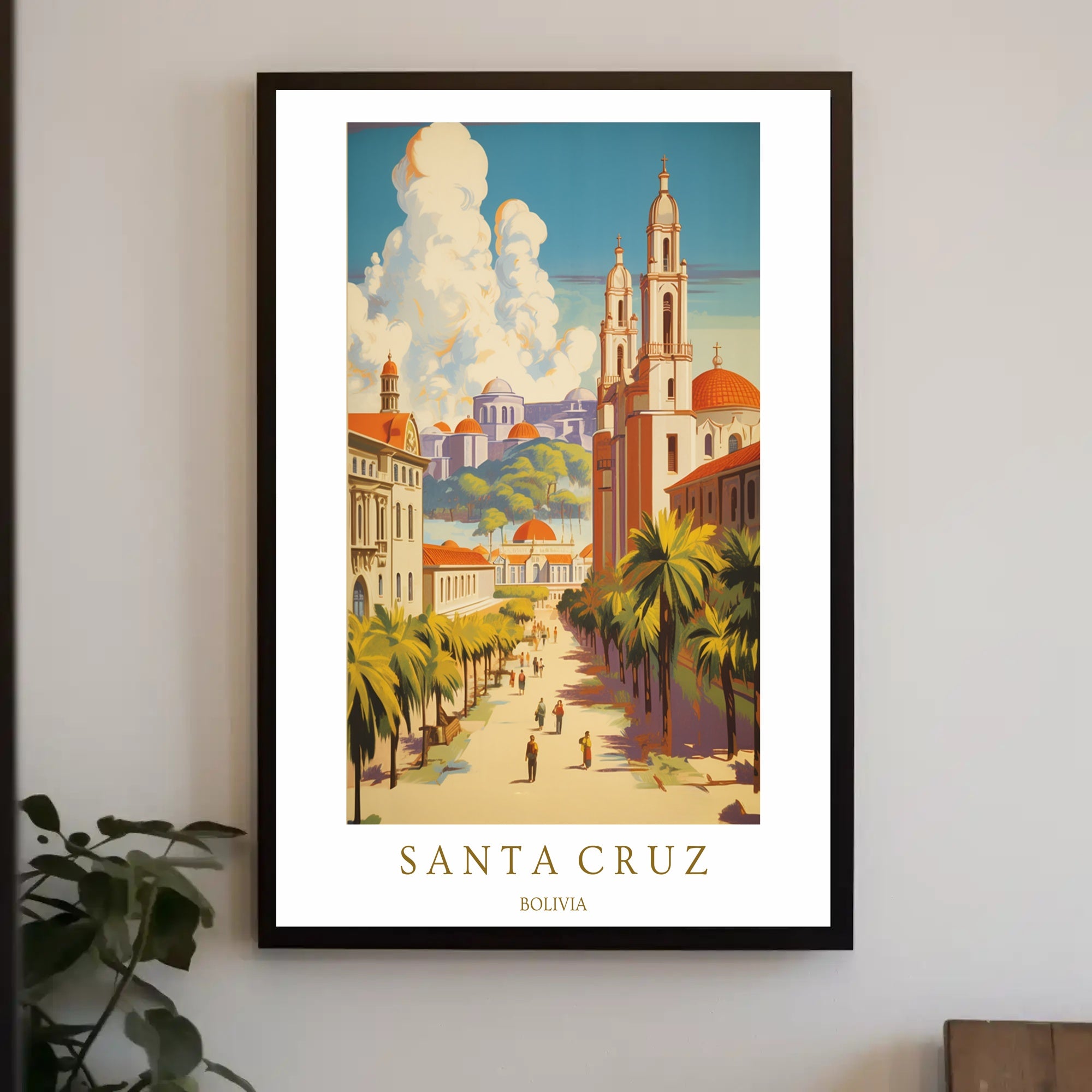 Santa Cruz, Bolivia Poster PosterGoat