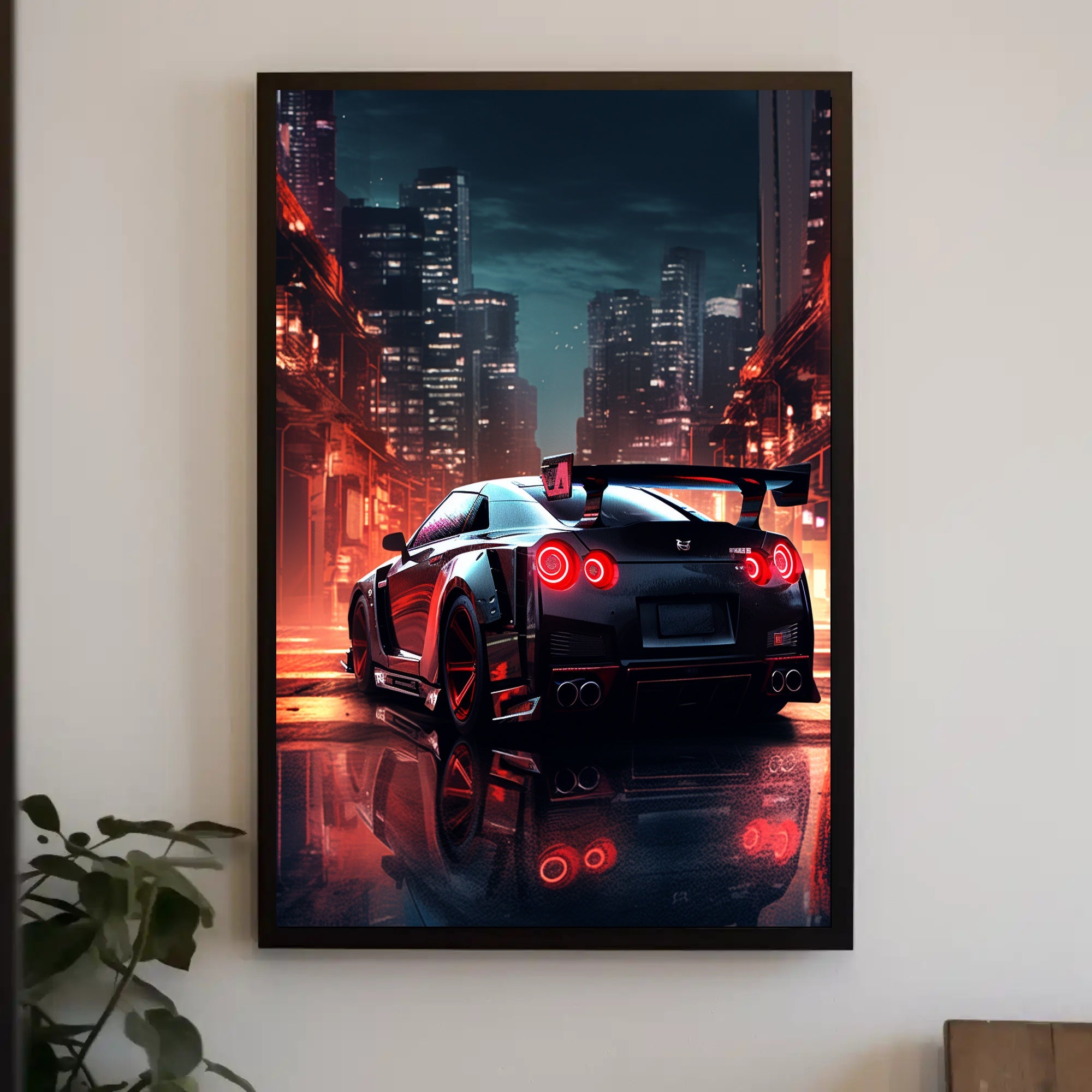Urban Street Racer Poster PosterGoat