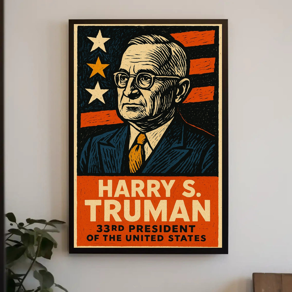 Harry S. Truman 33Rd President Poster