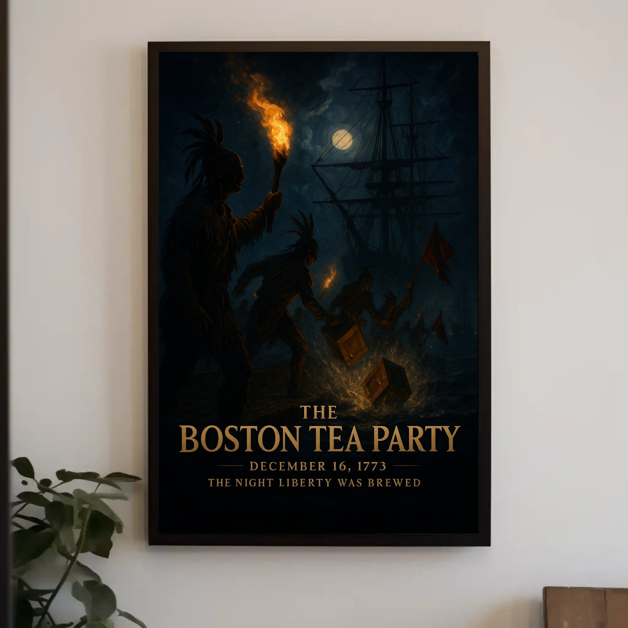 The Boston Tea Party Poster PosterGoat