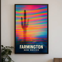 Farmington New Mexico Scenic Wanderlust Photography Poster