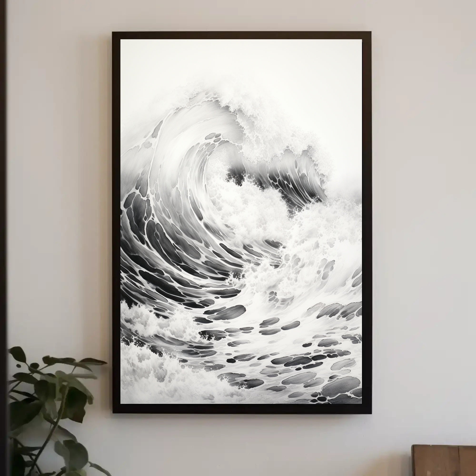 The Power Of The Ocean Poster
