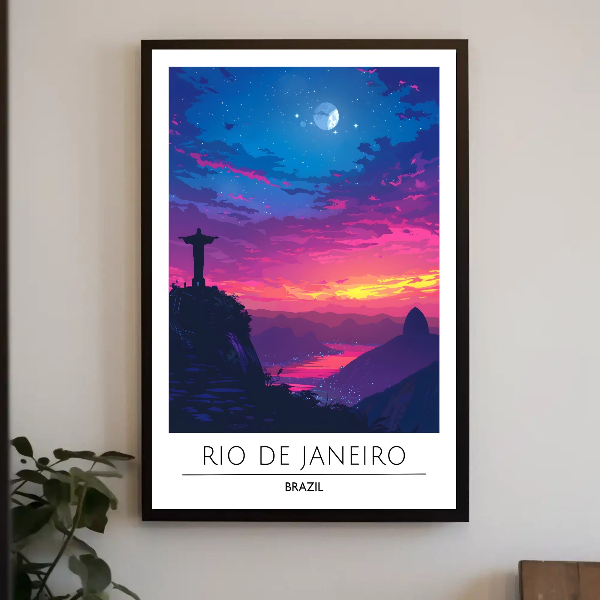 Vibrant Rio de Janeiro Travel Poster