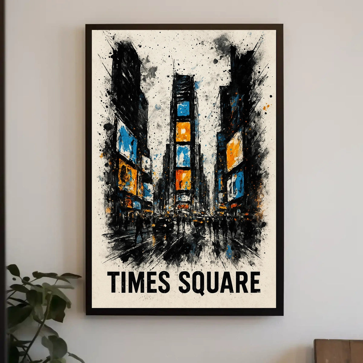 Times Square Vibes Poster