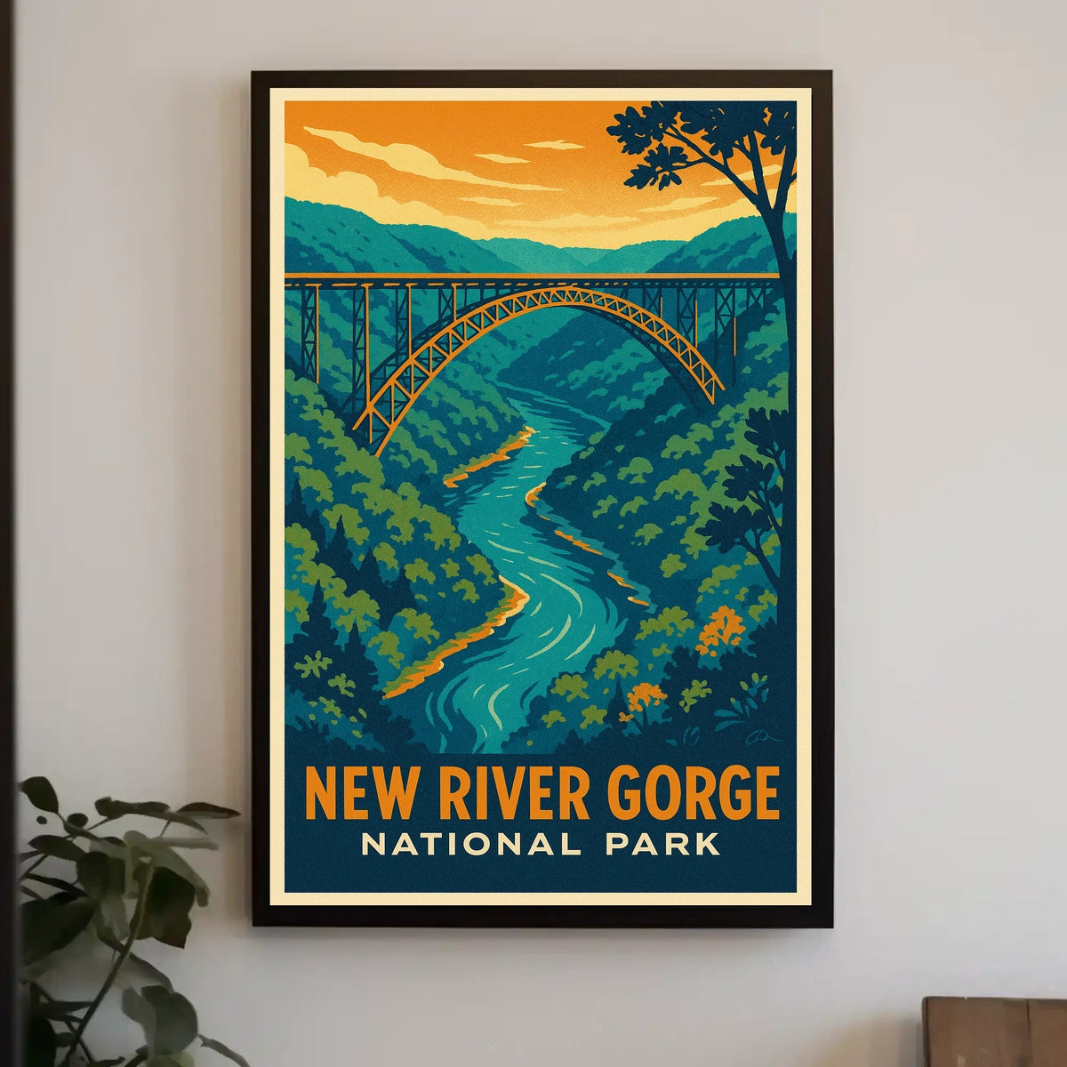 New River Gorge National Park Poster