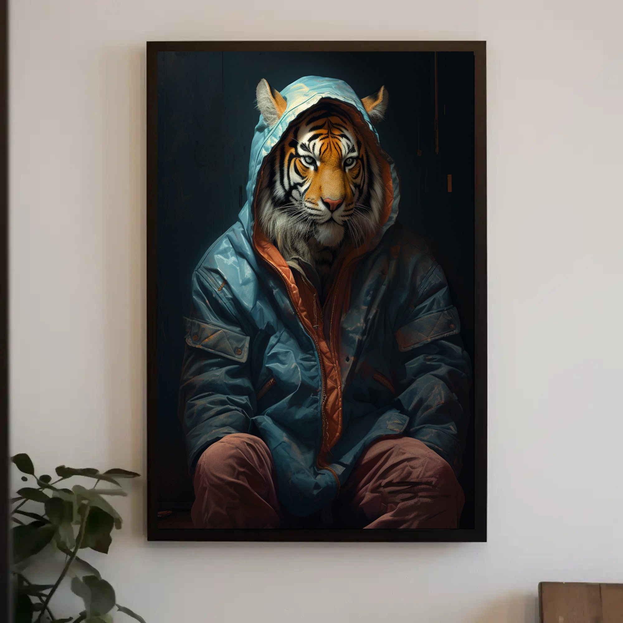 Urban Tiger Poster PosterGoat