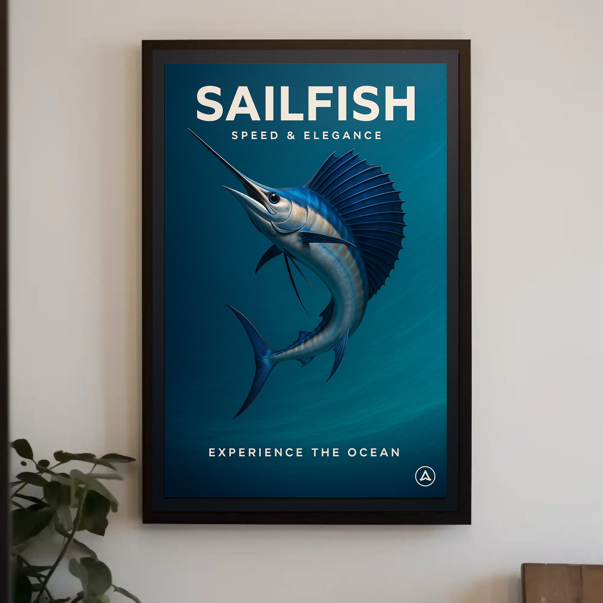 Sailfish Speed & Elegance Poster PosterGoat