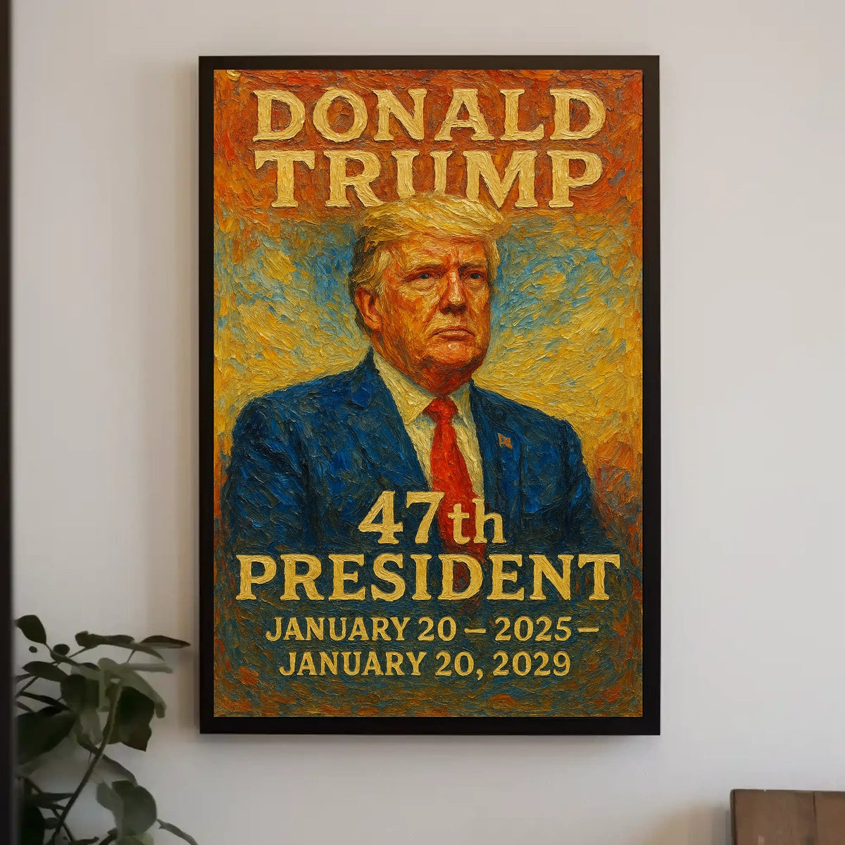 Donald Trump 47th President Poster