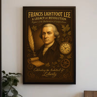 Francis Lightfoot Lee Tribute Historical or Presidential Poster
