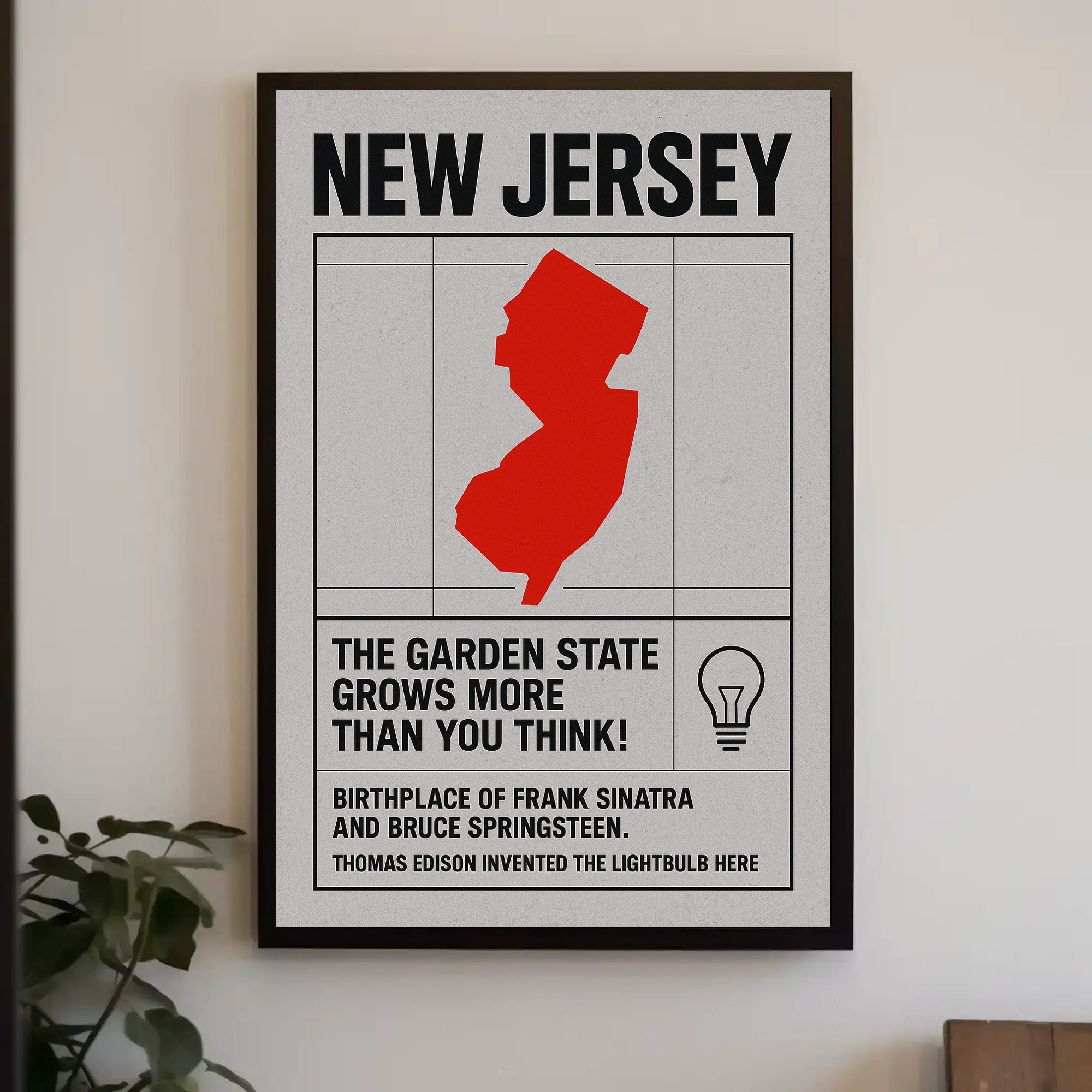 New Jersey Heritage Art Cultural or Heritage Poster