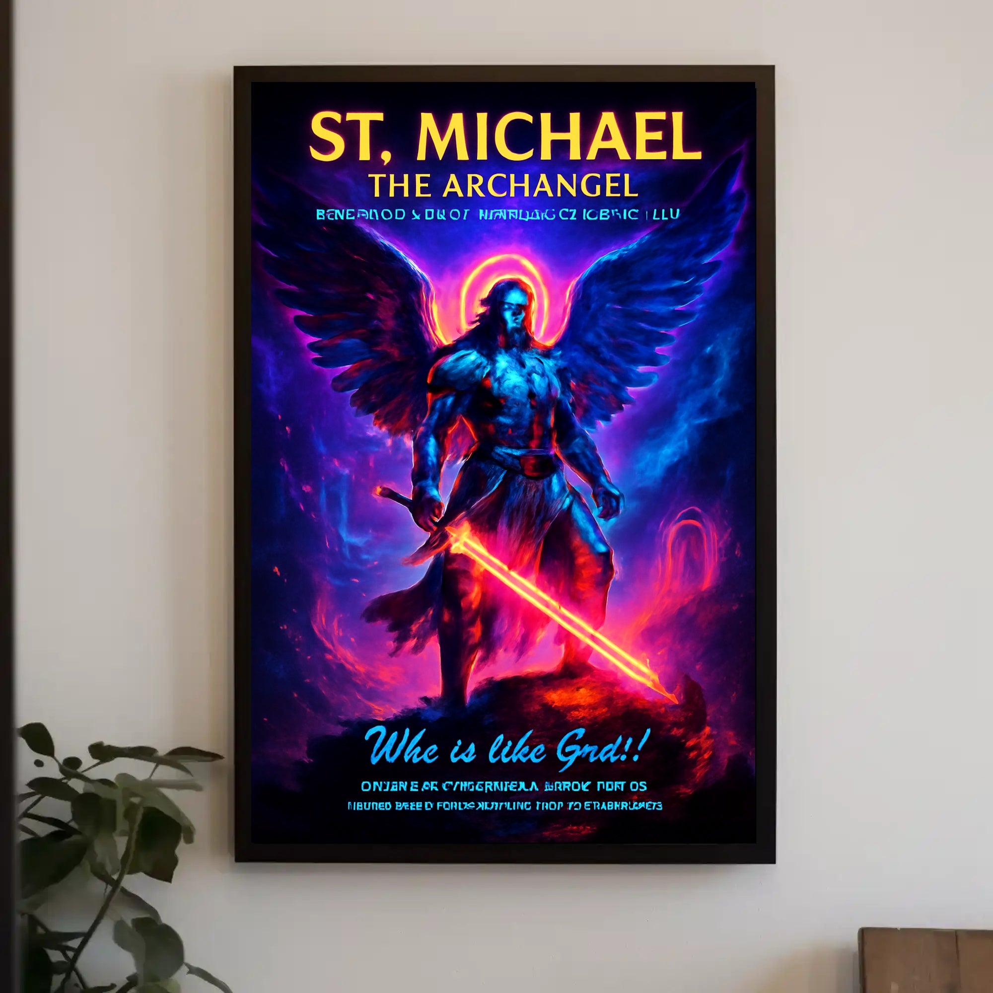 St. Michael the Archangel Poster PosterGoat