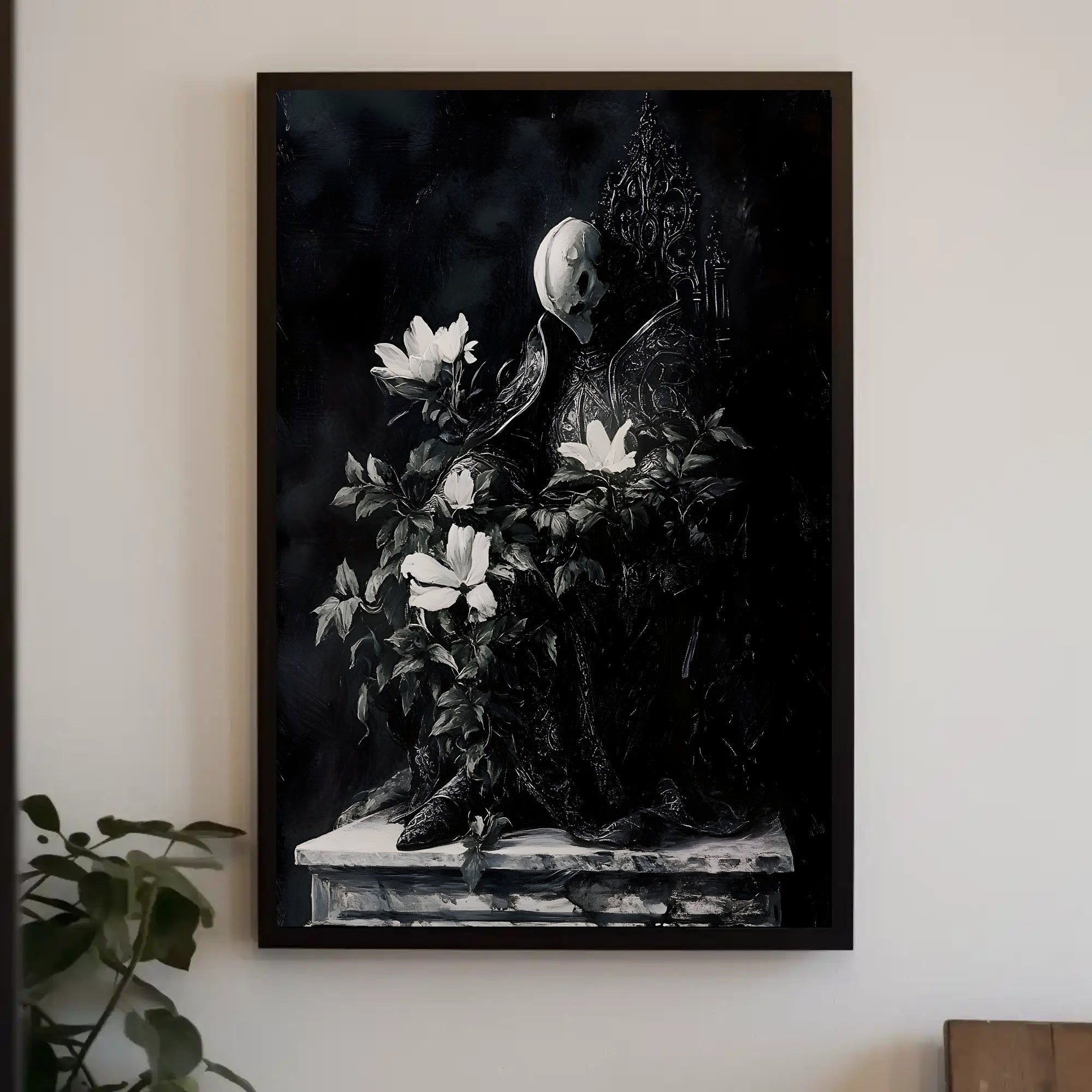 Gothic Royalty: Noble Figure on Fantasy Art Poster PosterGoat