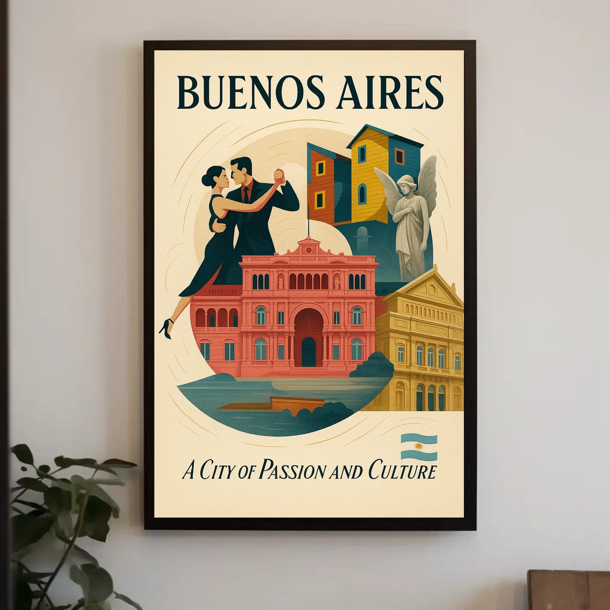Buenos Aires A City of Passion and Culture Poster