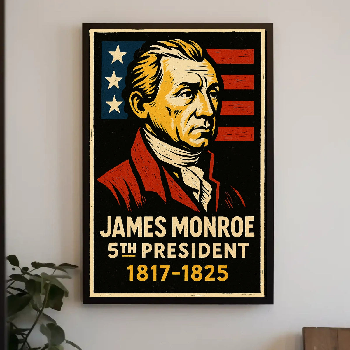 James Monroe 5Th President Poster
