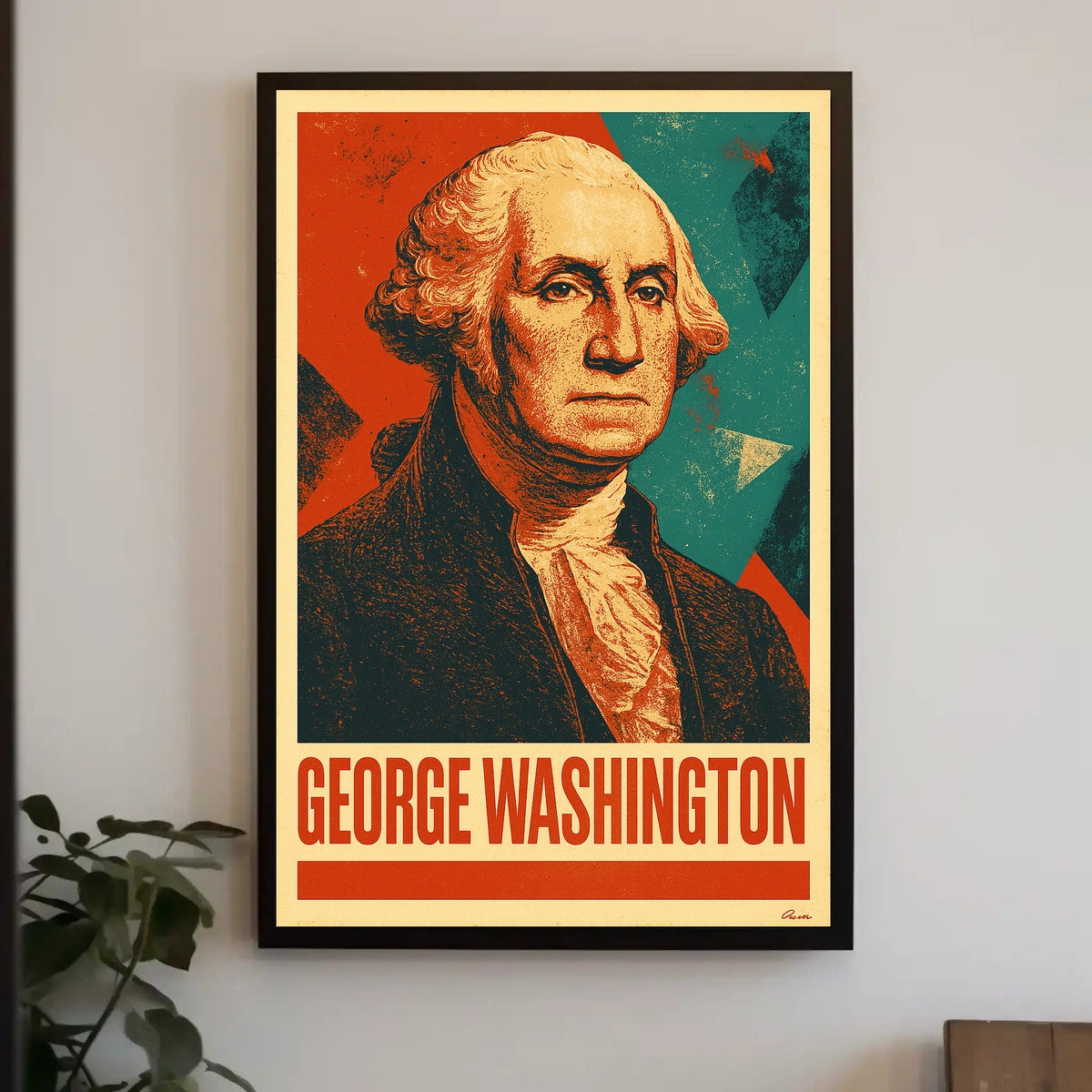 George Washington 1St President Poster