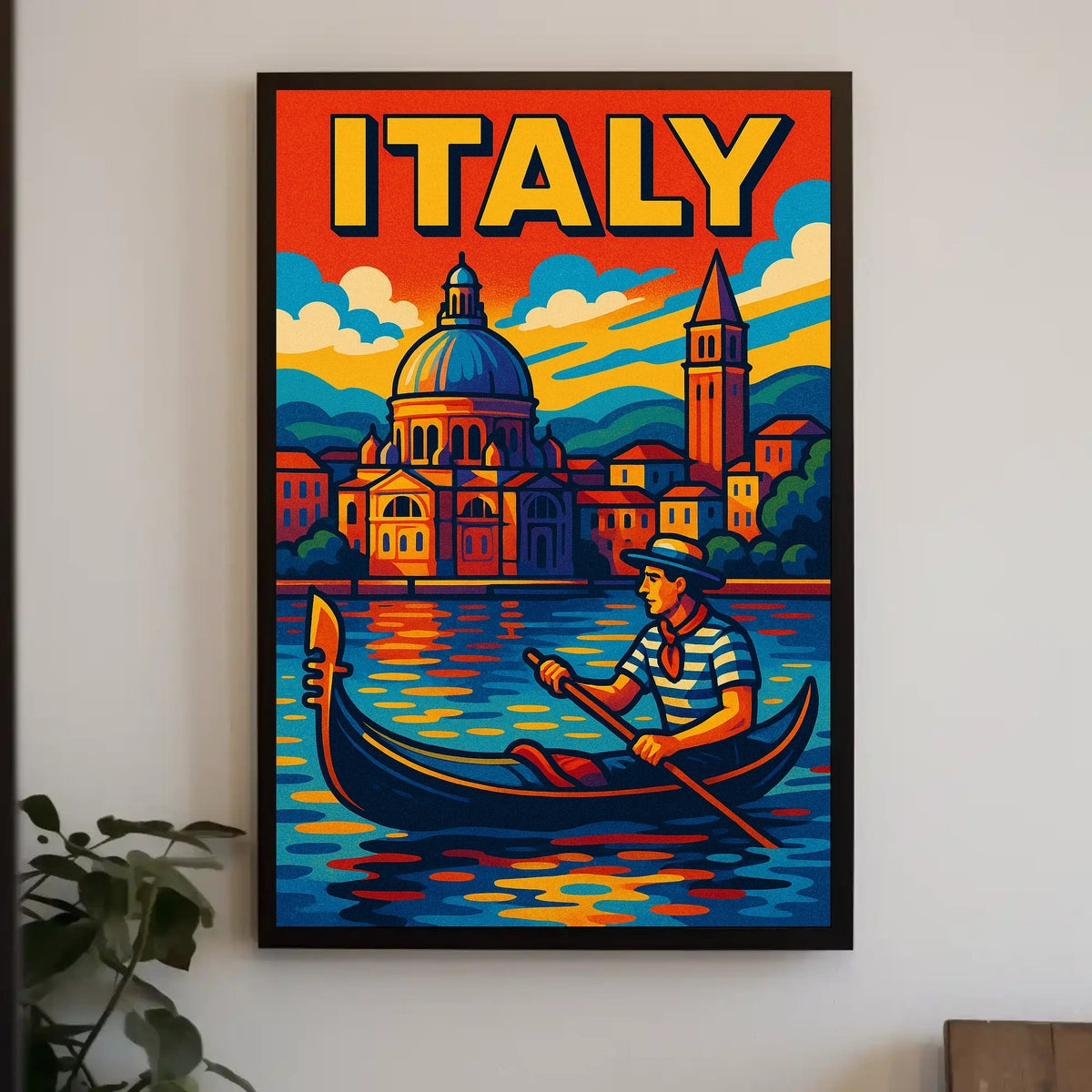 Italy Travel Poster