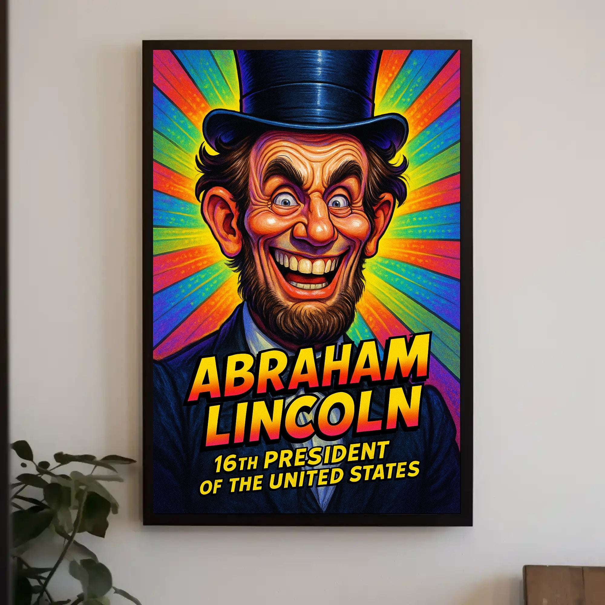 Abraham Lincoln 16th President Poster Wall Art Print Decor PosterGoat