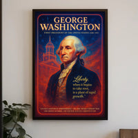George Washington 1st President Poster PosterGoat