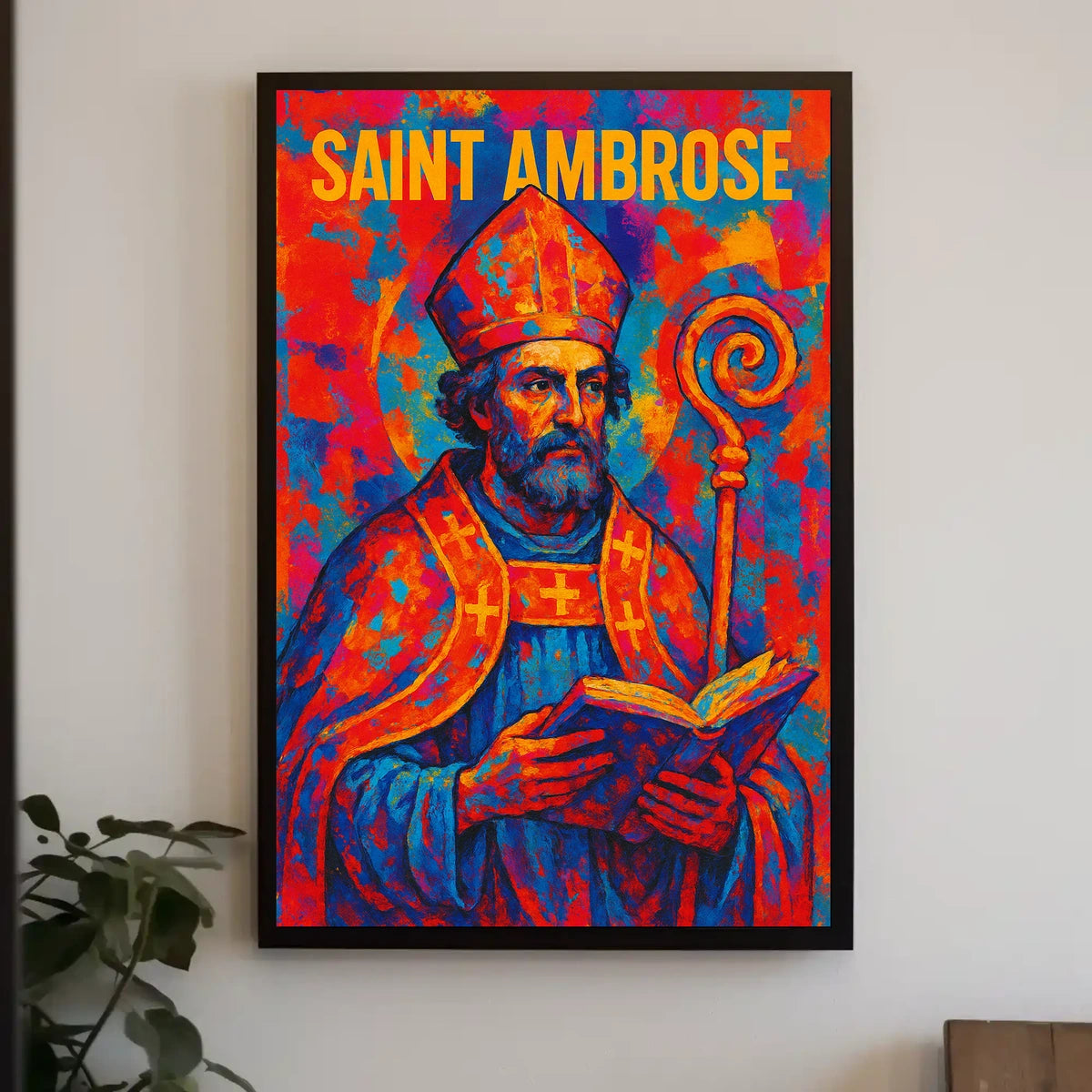 Saint Ambrose Poster