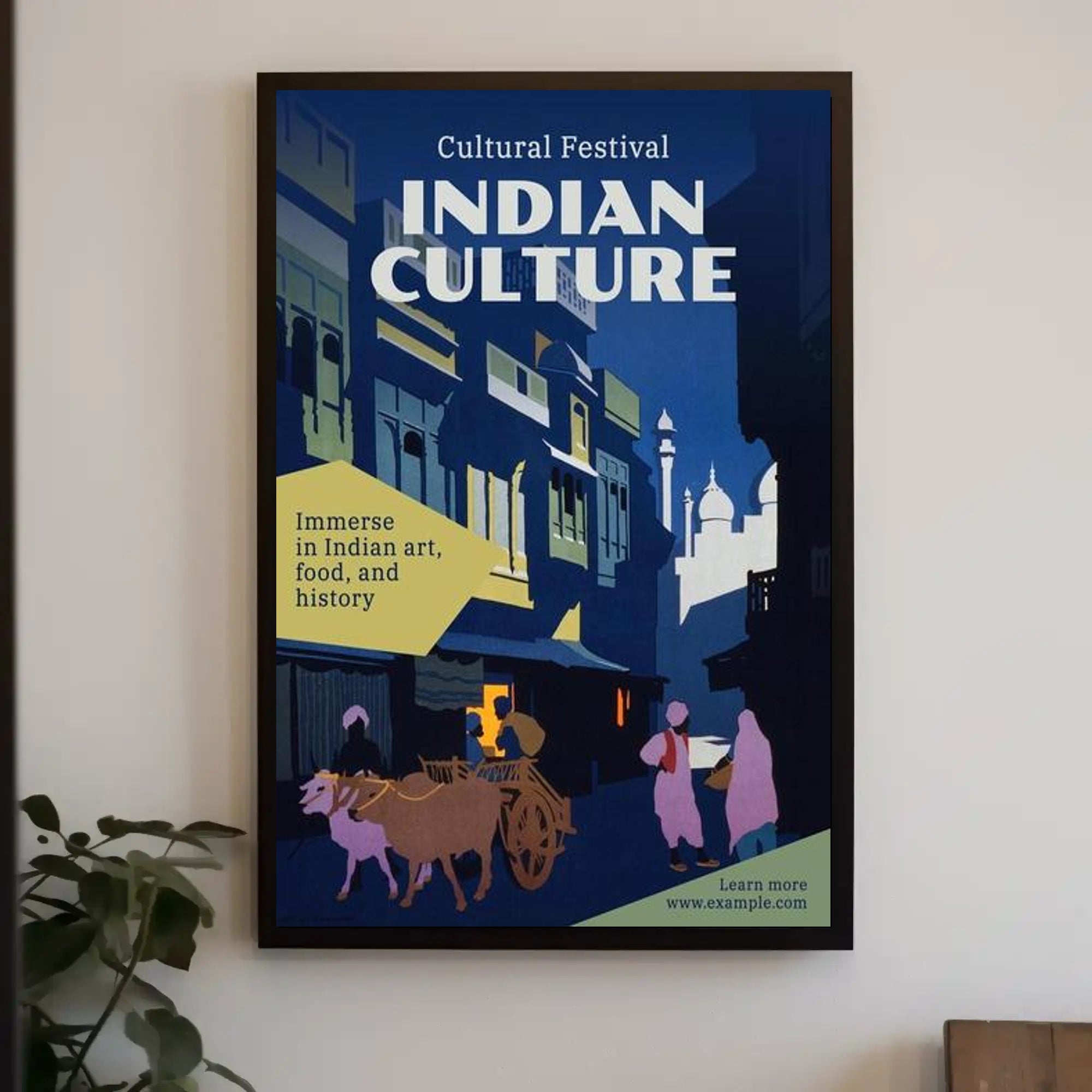 Indian Culture Festival Poster PosterGoat
