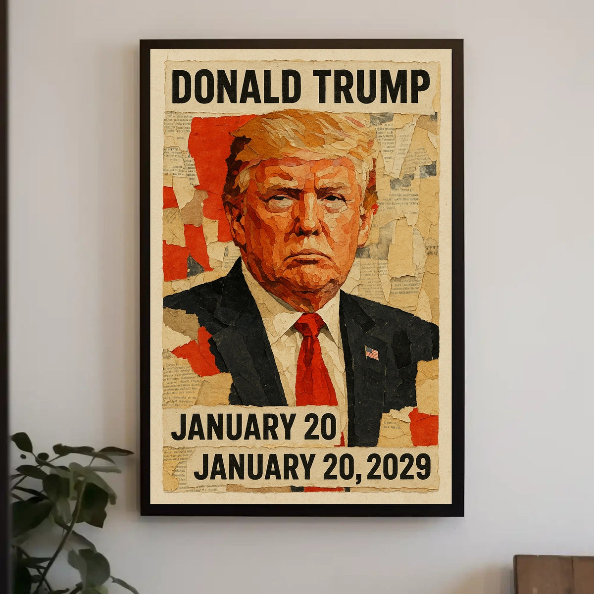 Donald Trump Vision of Tomorrow Poster