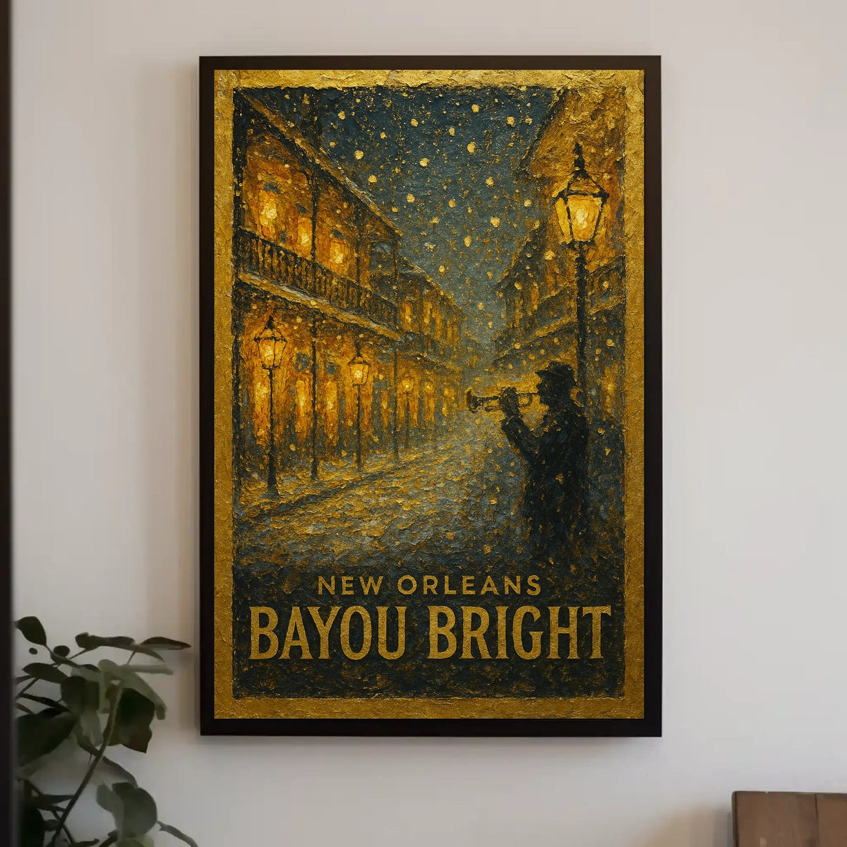 New Orleans Bayou Bright Poster