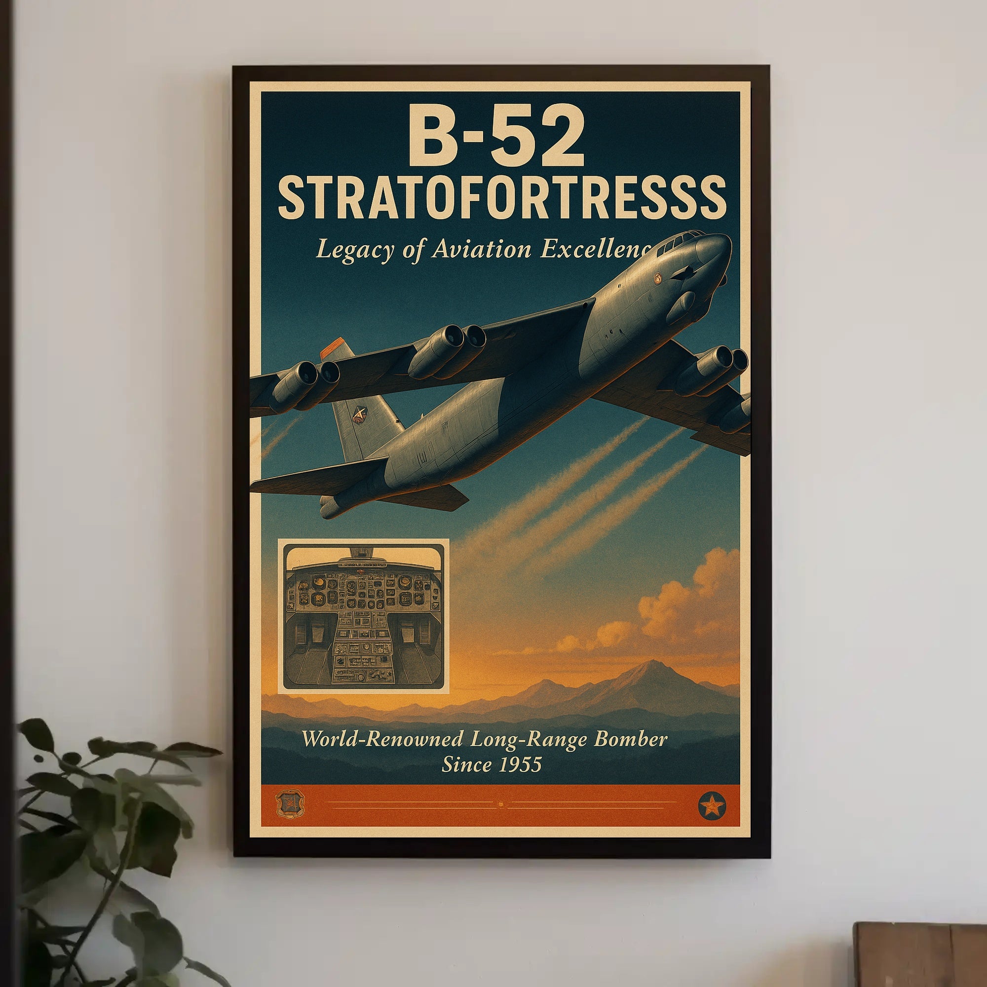 B-52 Stratofortress Legacy Of Aviation Poster