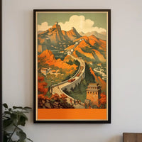 Journey Along the Great Wall Poster