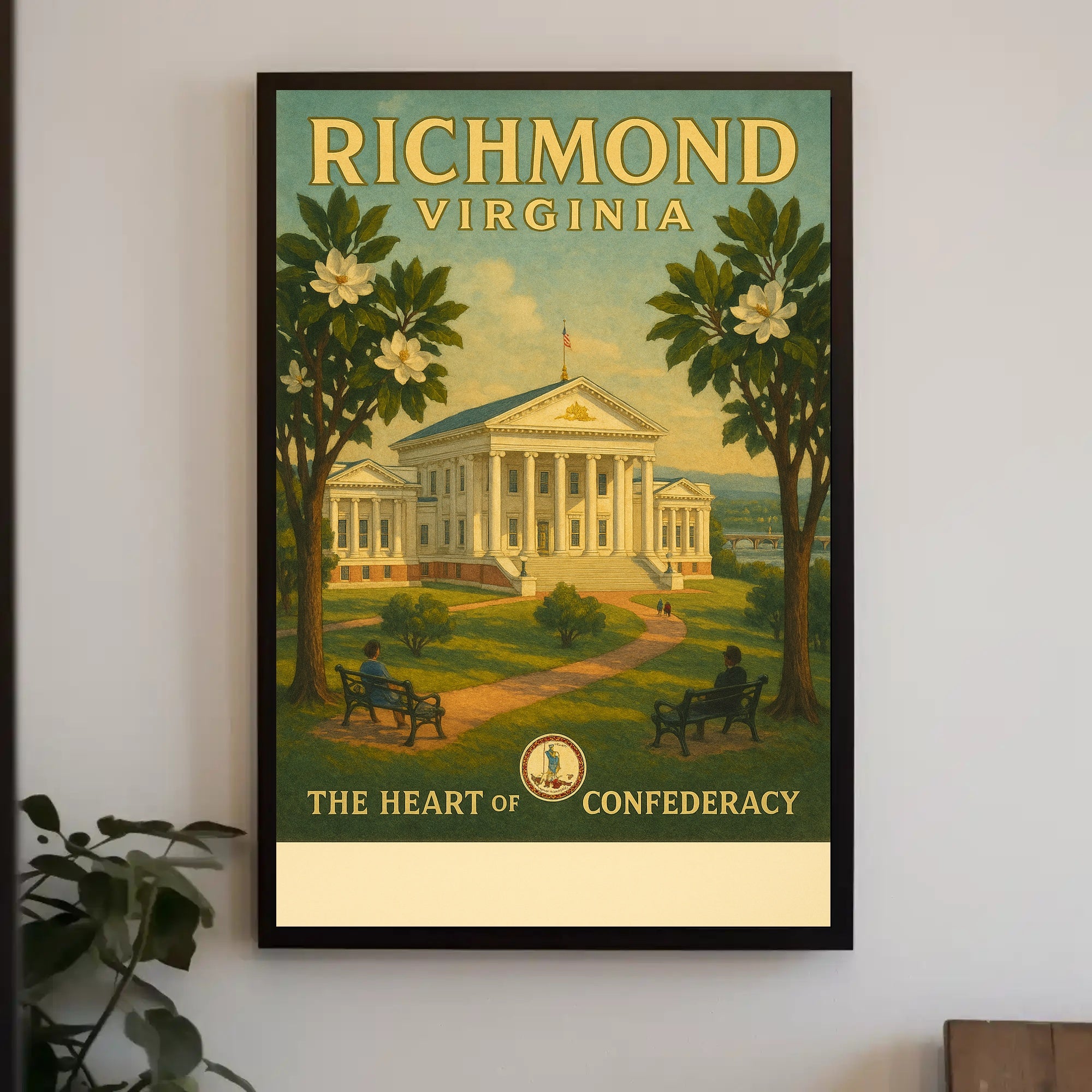 Richmond, Virginia: The Heart of the Confederacy Poster