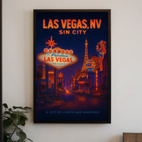 Las Vegas Sin City Poster