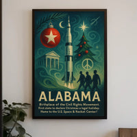 Alabama A Legacy of Milestones Poster
