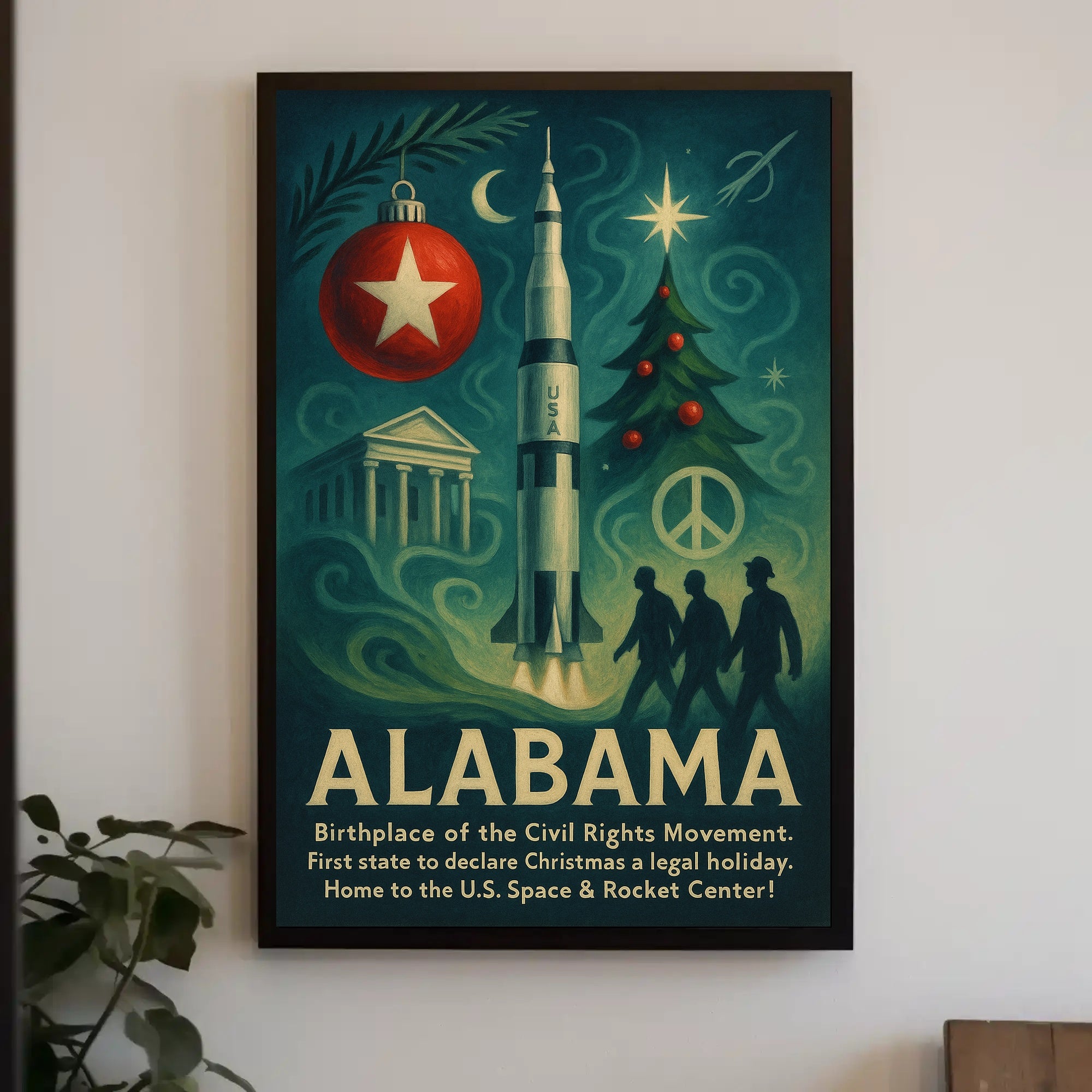 Alabama A Legacy of Milestones Poster