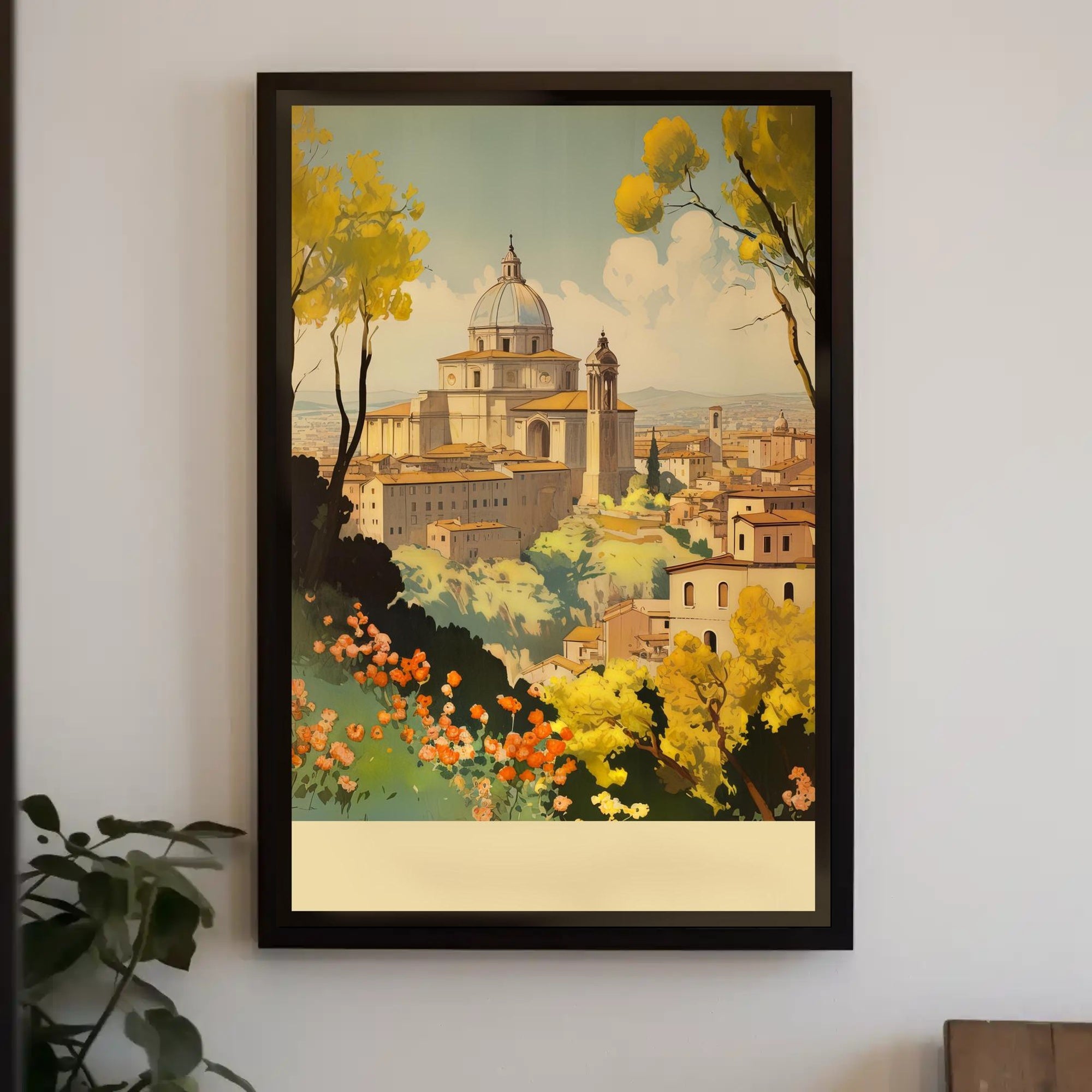 Tranquil Italian Landscape Poster